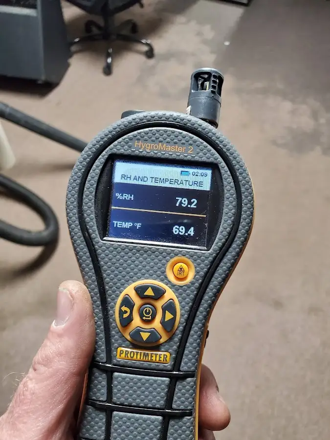 Moisture meter humidity assessment for Mold Remediation & Removal in North Ridgeville